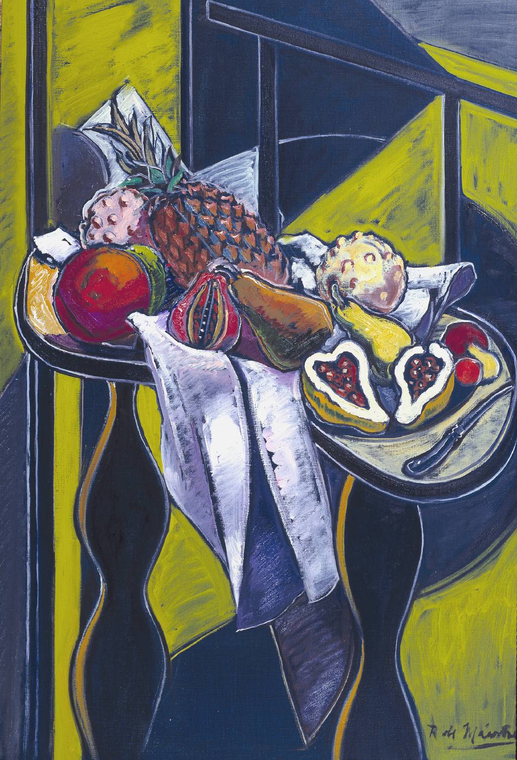 Roy De Maistre - Still Life, Fruit - 1954